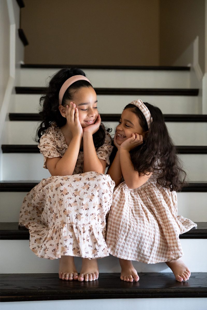 In-home family photography session in Atlanta
